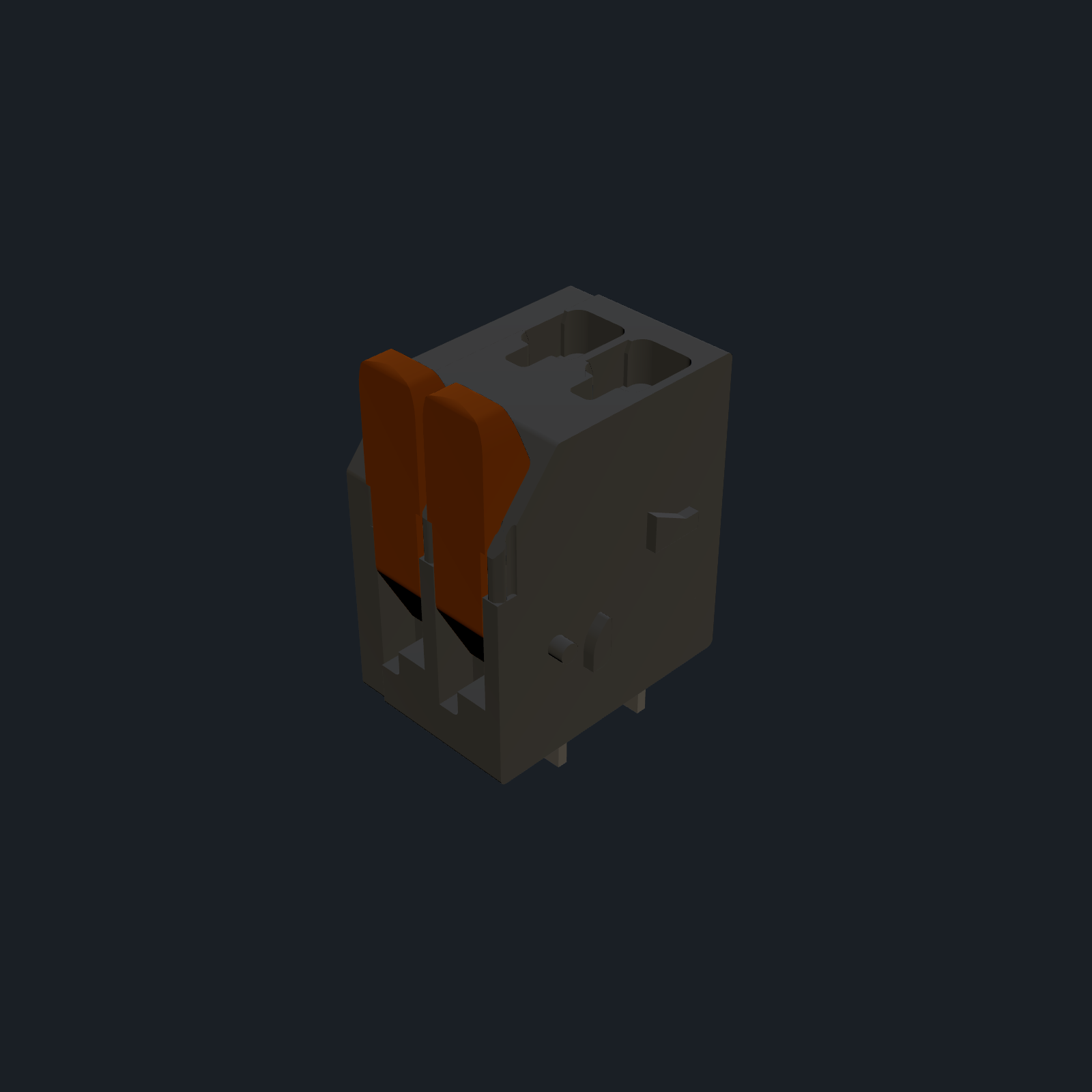 WAGO 2601-3102 — PCB Terminal Block (2-pos, 3.5 mm pitch)