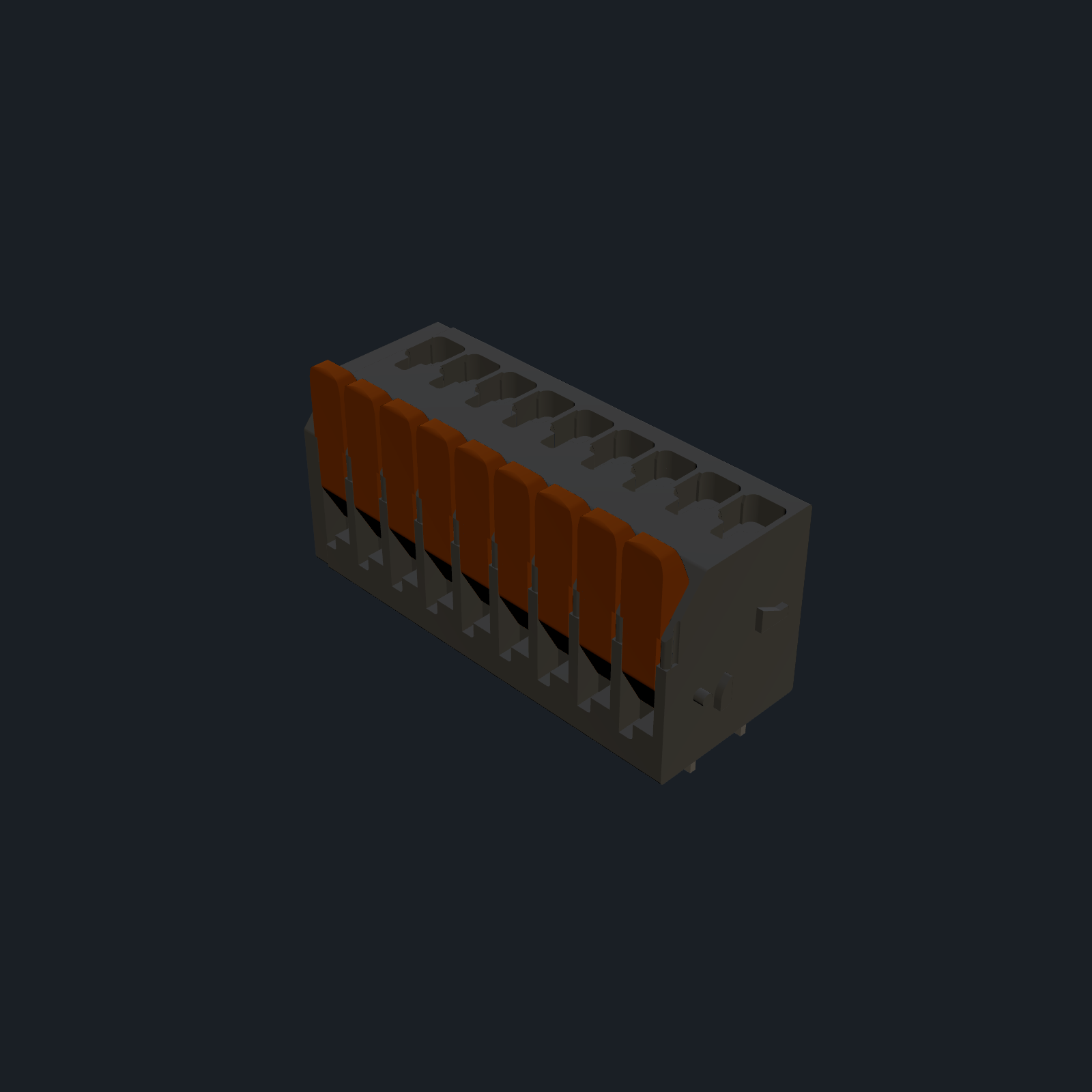 WAGO 2601-3109 — PCB Terminal Block (9-pos, 3.5 mm pitch)