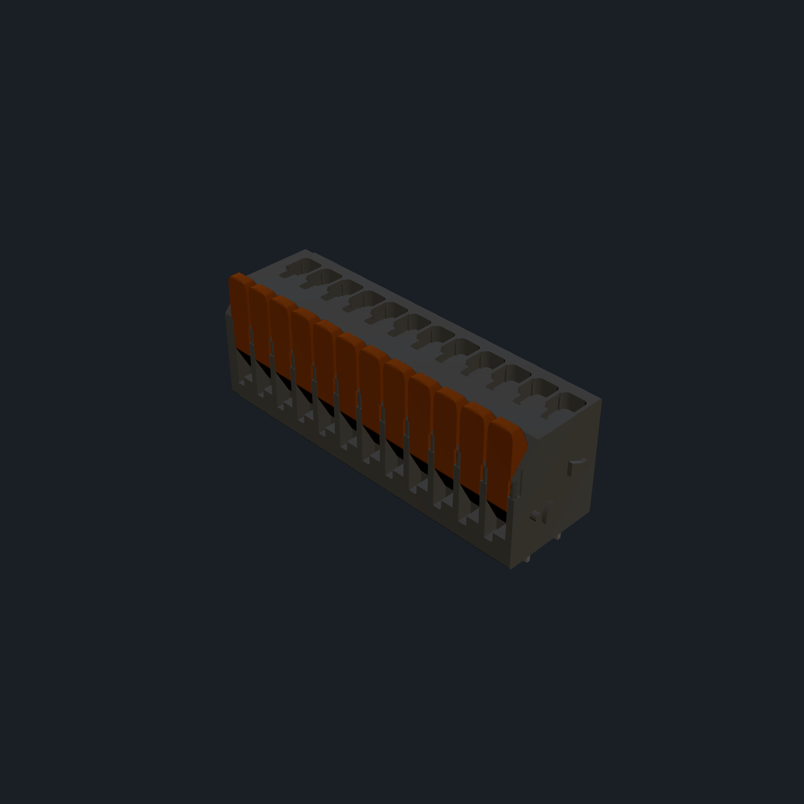 WAGO 2601-3112 — PCB Terminal Block (12-pos, 3.5 mm pitch)