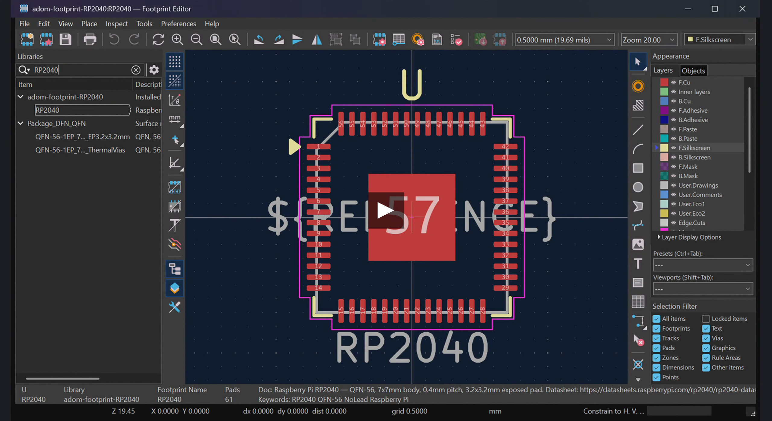 Demo video thumbnail with play button