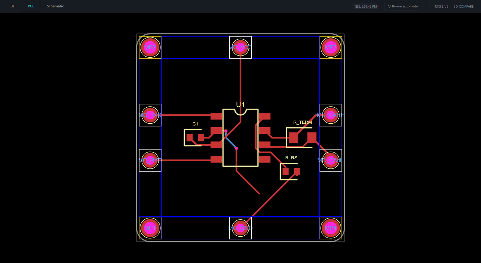 pcb tab