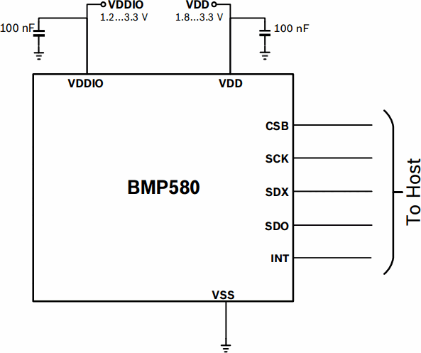 I2C connection diagram