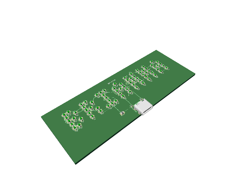 Top-down 3D render