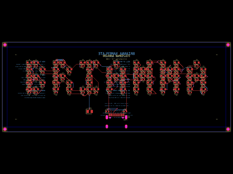 PCB layout — top + bottom layers